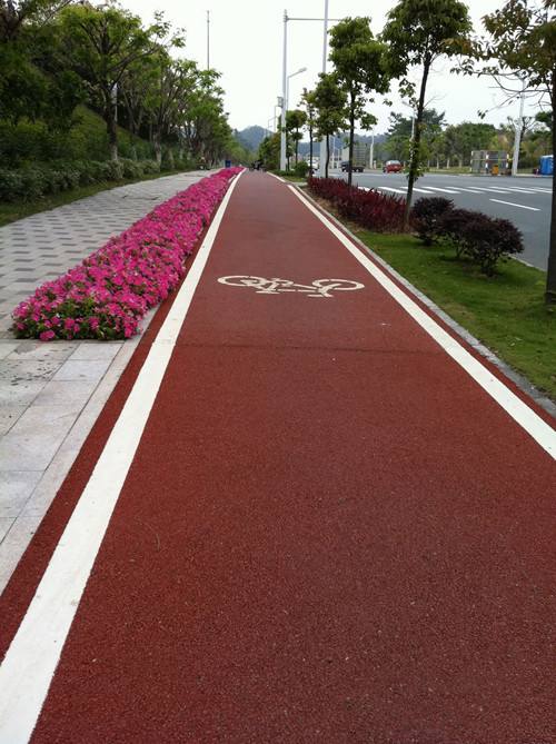 菏泽核心承接彩色路面、水洗石、树脂胶粘石施工及庭院景观